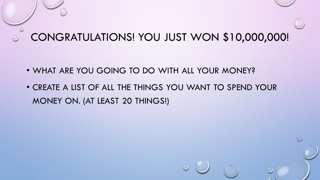 essay about money