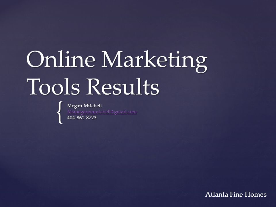 { Online Marketing Tools Results Megan Mitchell Atlanta Fine Homes
