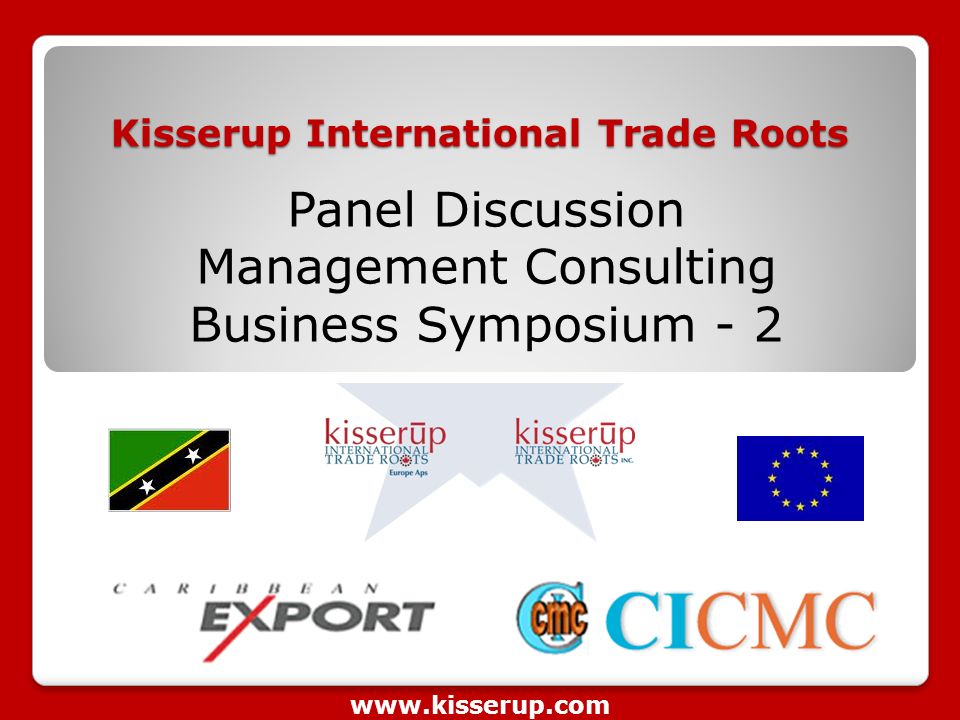 Kisserup International Trade Roots Panel Discussion Management Consulting Business Symposium - 2