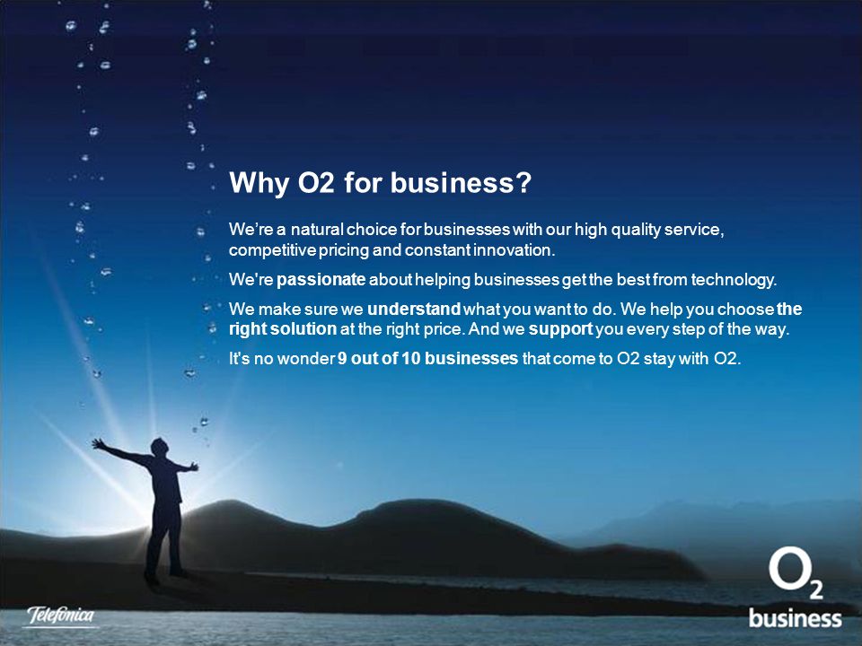 Why O2 for business.