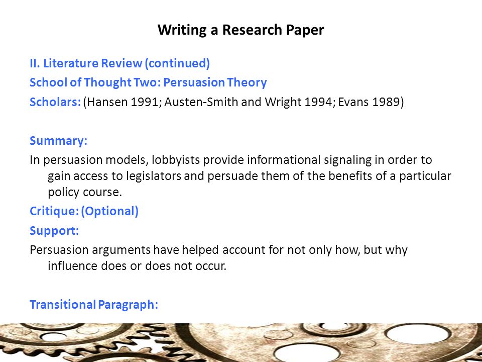 research paper review of literature Writing a literature review paper 1 and it’s not the section of your research paper that examines previously published literature on your topic. research paper review of literature Writing a literature review paper 1 and it’s not the section of your research paper that examines previously published literature on your topic.
