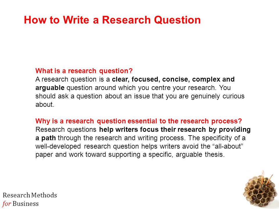 Developing Dissertation Research Question