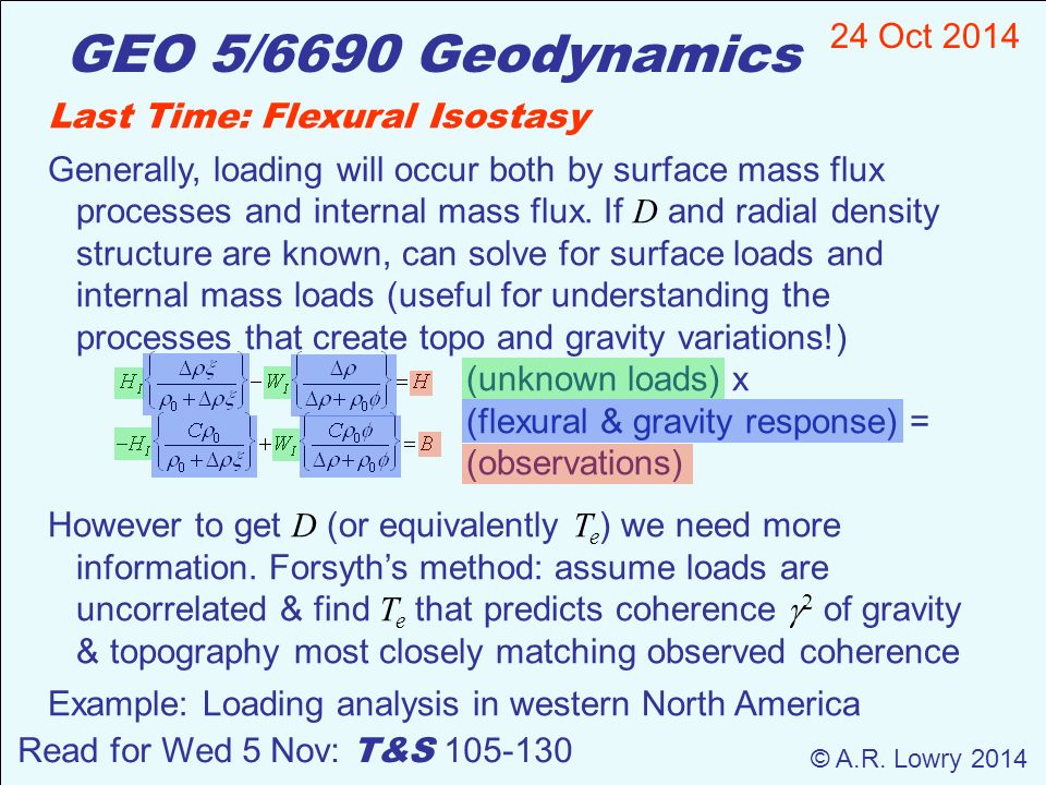 geodynamics turcotte