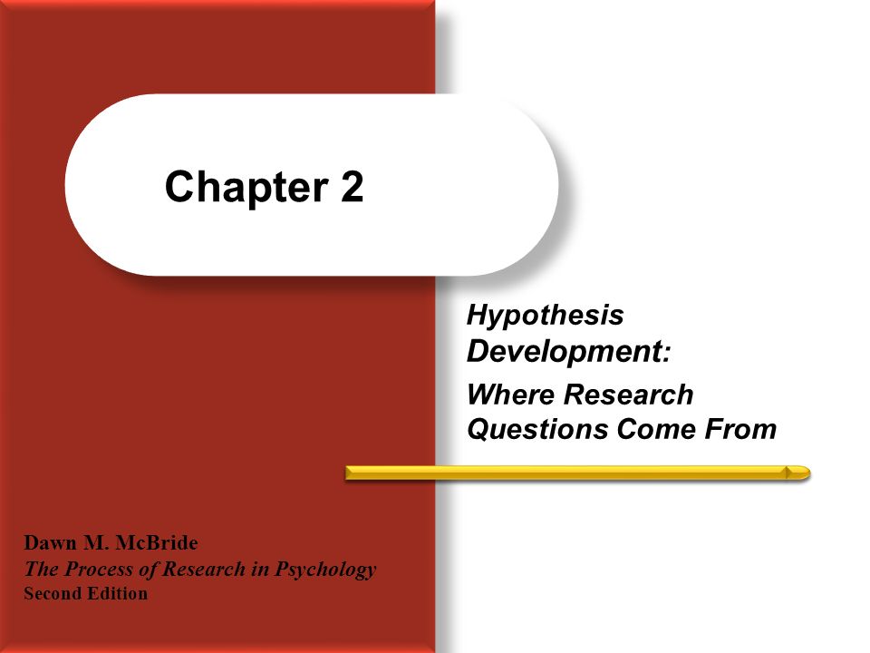 Hypothesis Of A Research Paper