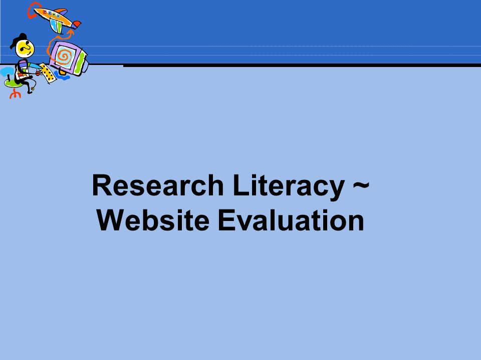 website evaluation