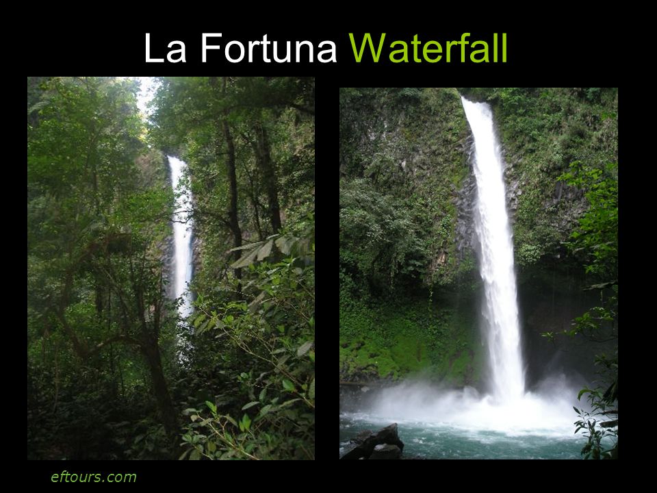 eftours.com La Fortuna Waterfall