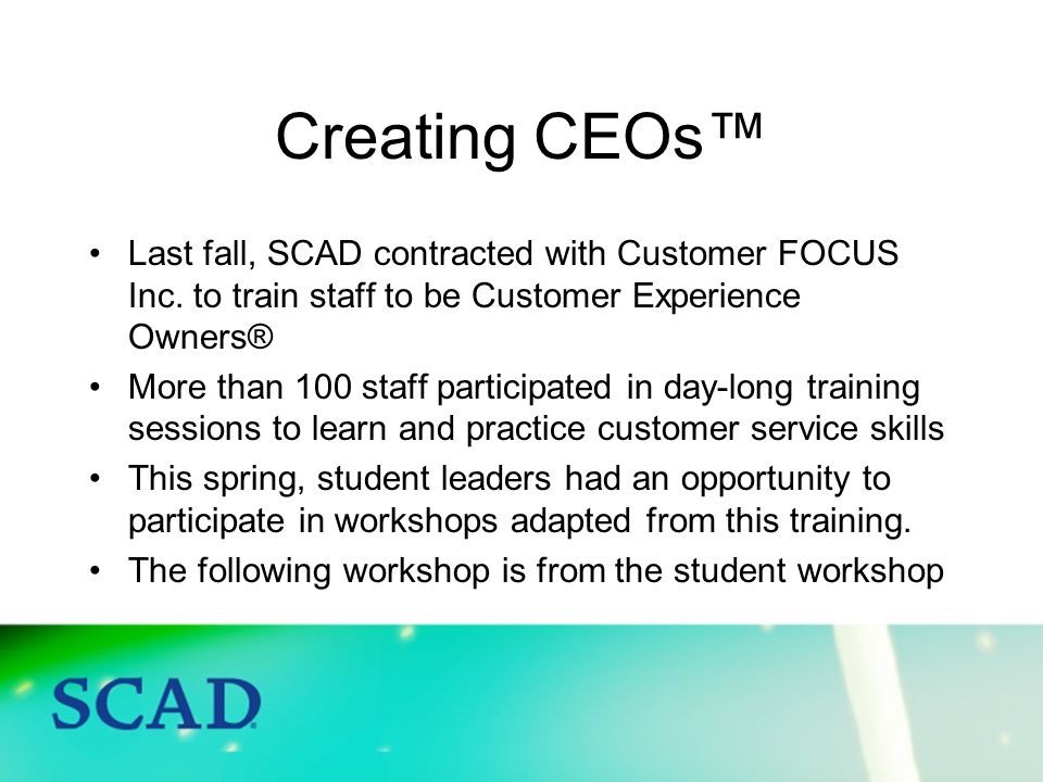 customer focus skills
