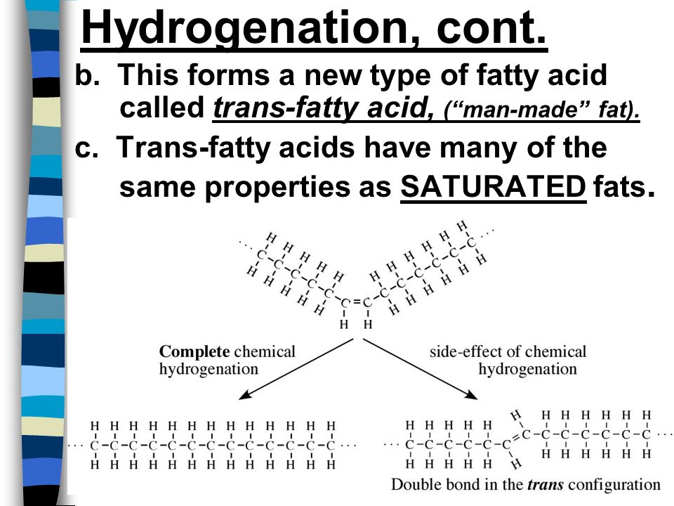 Hydrogenation, cont. b.