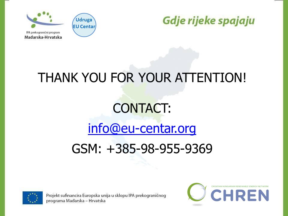 CHREN THANK YOU FOR YOUR ATTENTION! CONTACT: GSM: