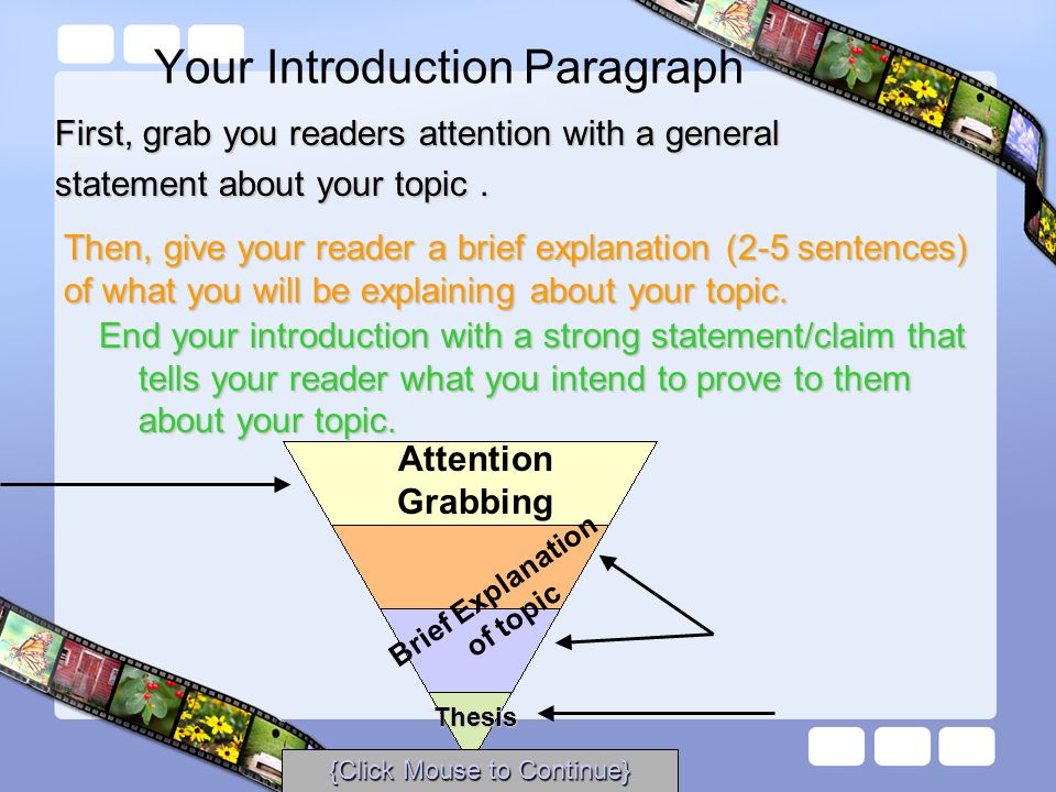 Essay Attention Grabbers