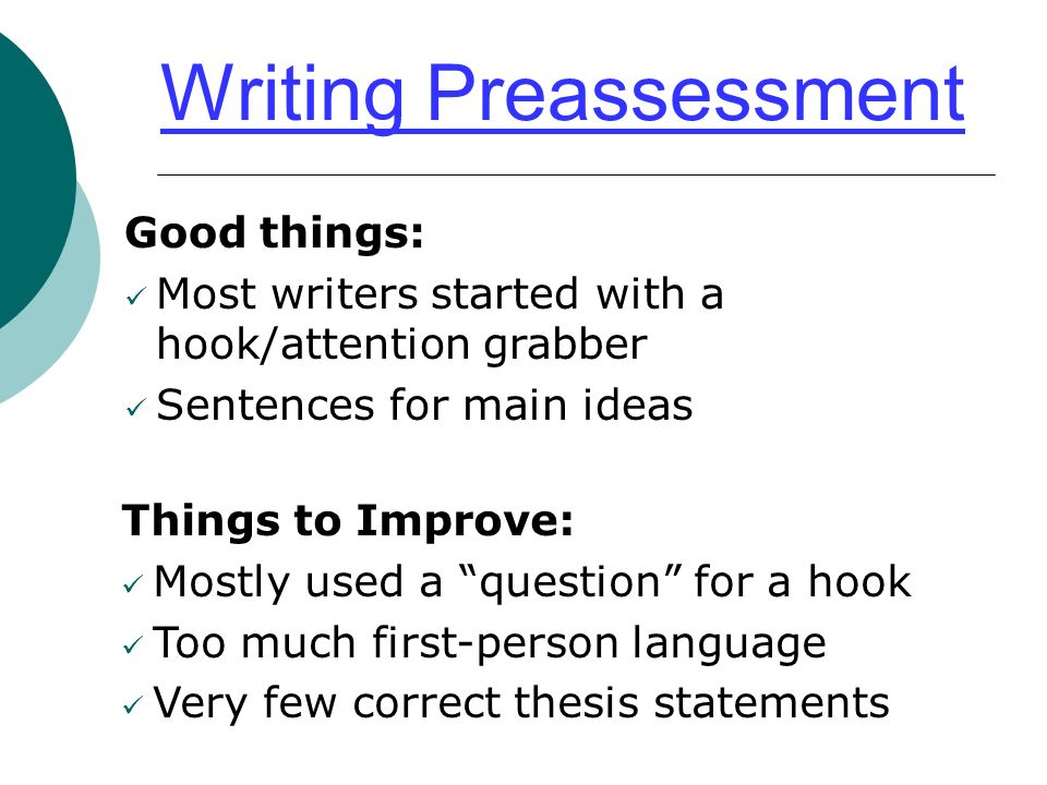 Good First Sentences For Essays