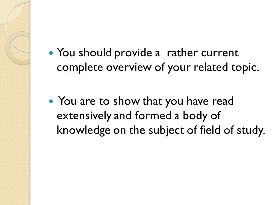 Dissertation Prospectus How To Write