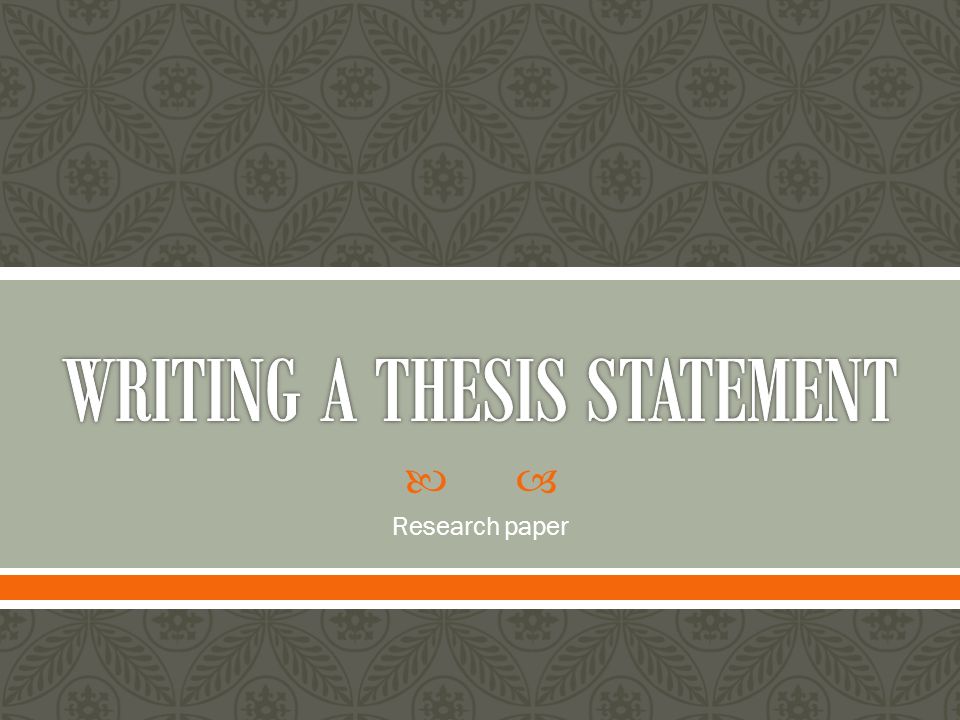 The Purpose Of Writing Research Papers In The Academic