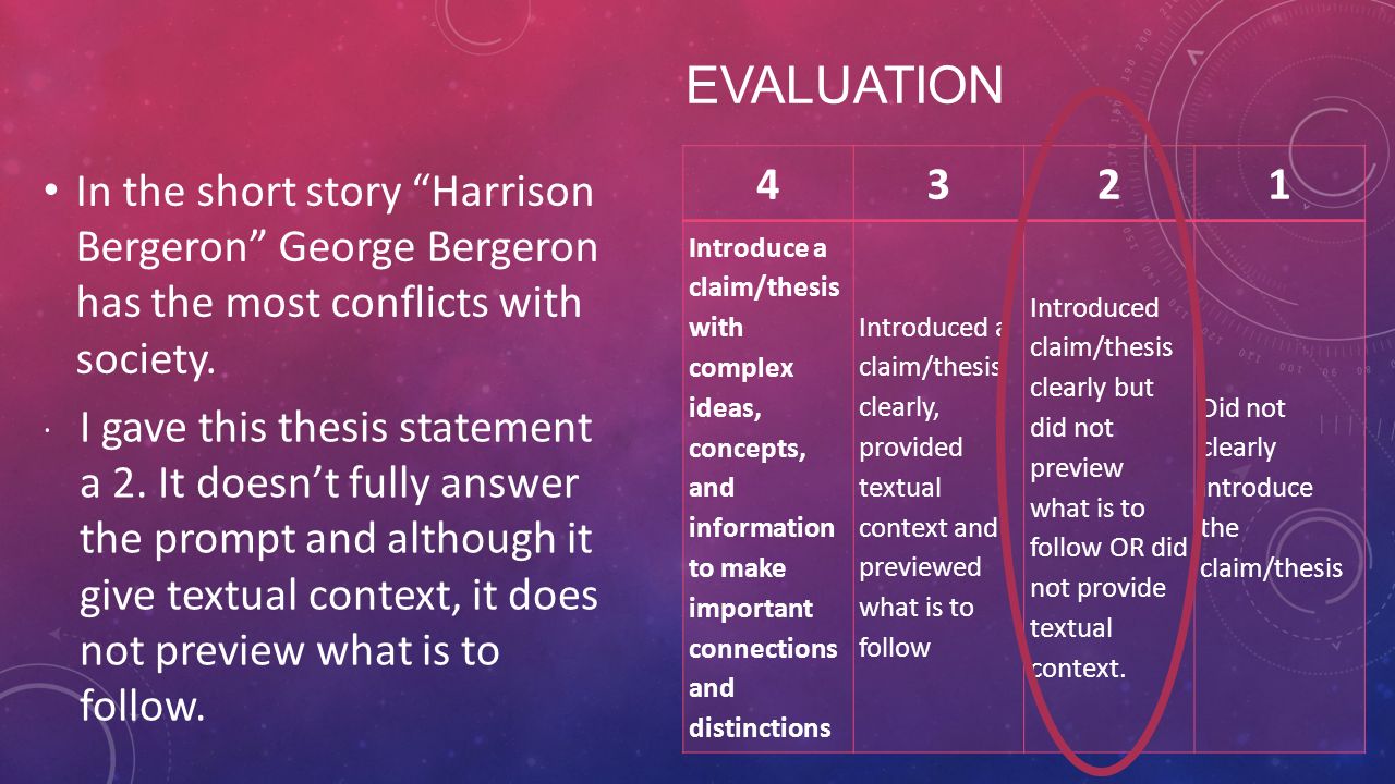 harrison bergeron research paper thesis harrison bergeron research paper thesis