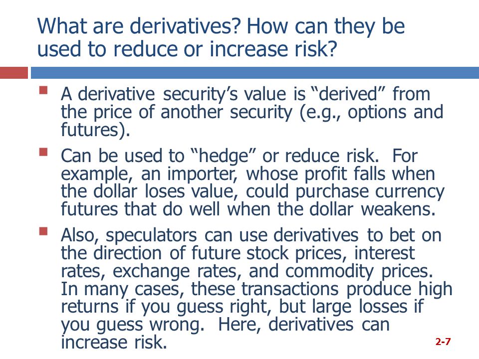 hedging risks with derivative securities essay hedging risks with derivative securities essay