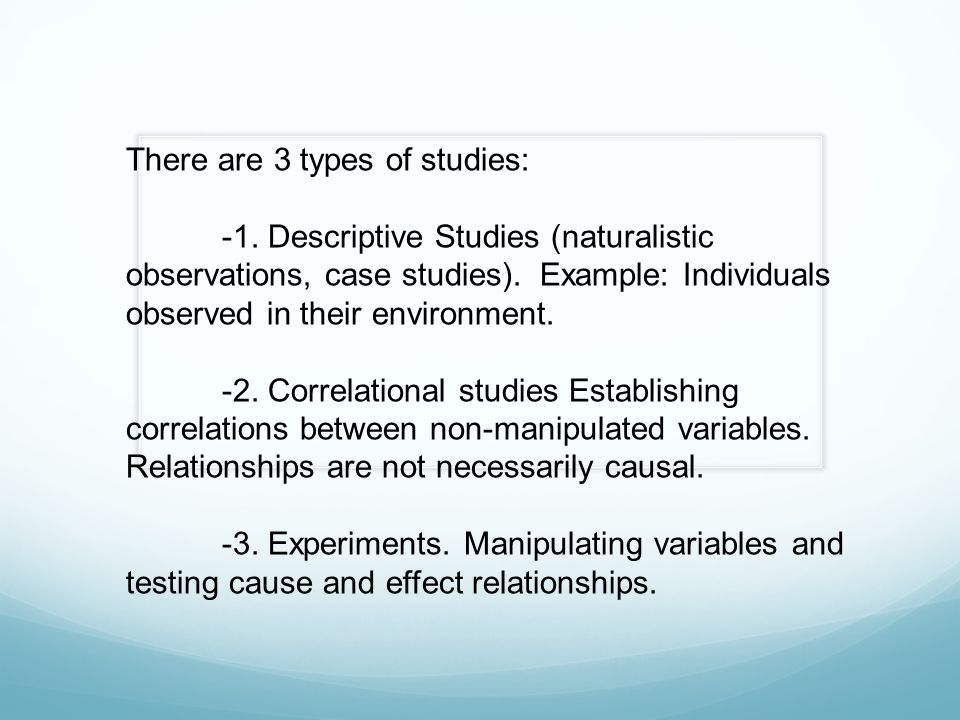 The 3 Basic Types of Descriptive Research Methods | World
