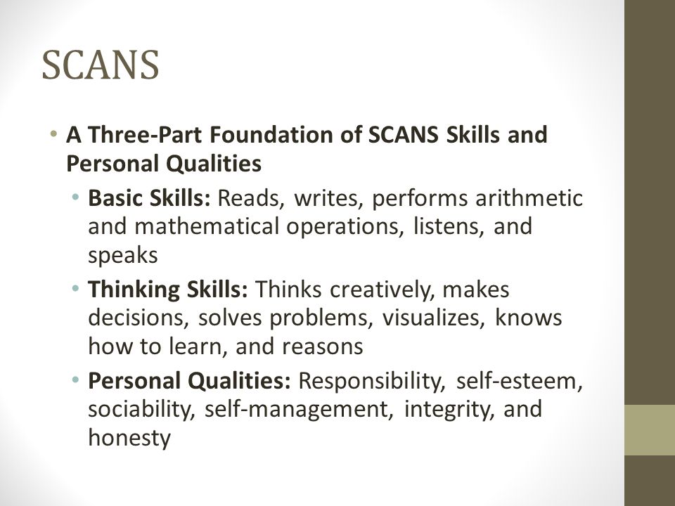 personal qualities examples