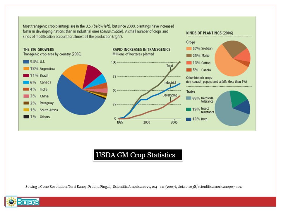 USDA GM Crop Statistics