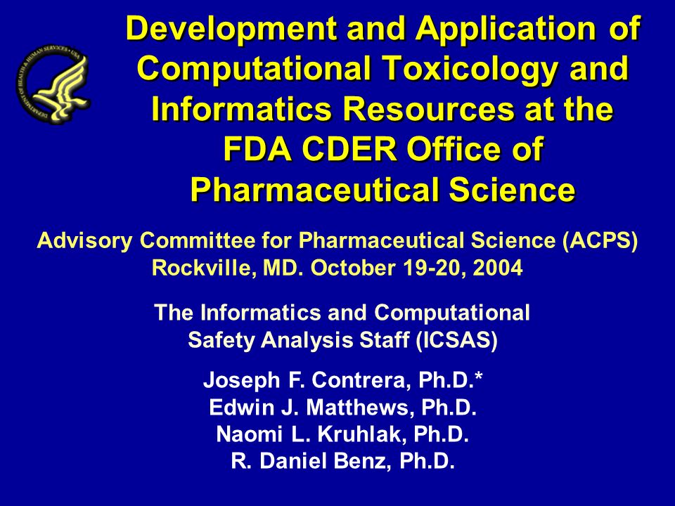 Fda oncology drug candidate human equivalent