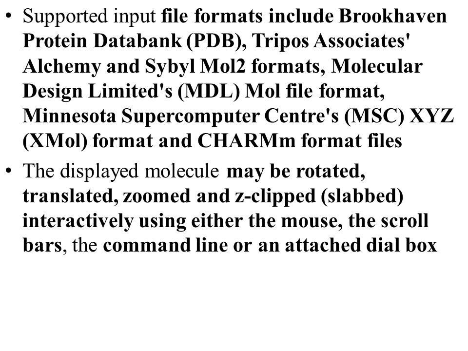 topics covered scope and applications of insilico modeling in modern mol2 format