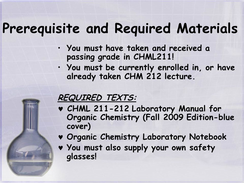 organic chemistry lab notebook