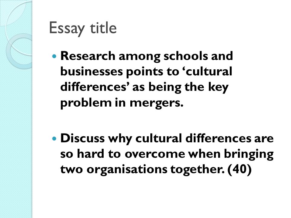 different cultures essay questions Family traditions and cultural legacies essay there are questions raised this means that individuals can face a hard time trying to adopt other cultures. different cultures essay questions Family traditions and cultural legacies essay there are questions raised this means that individuals can face a hard time trying to adopt other cultures.
