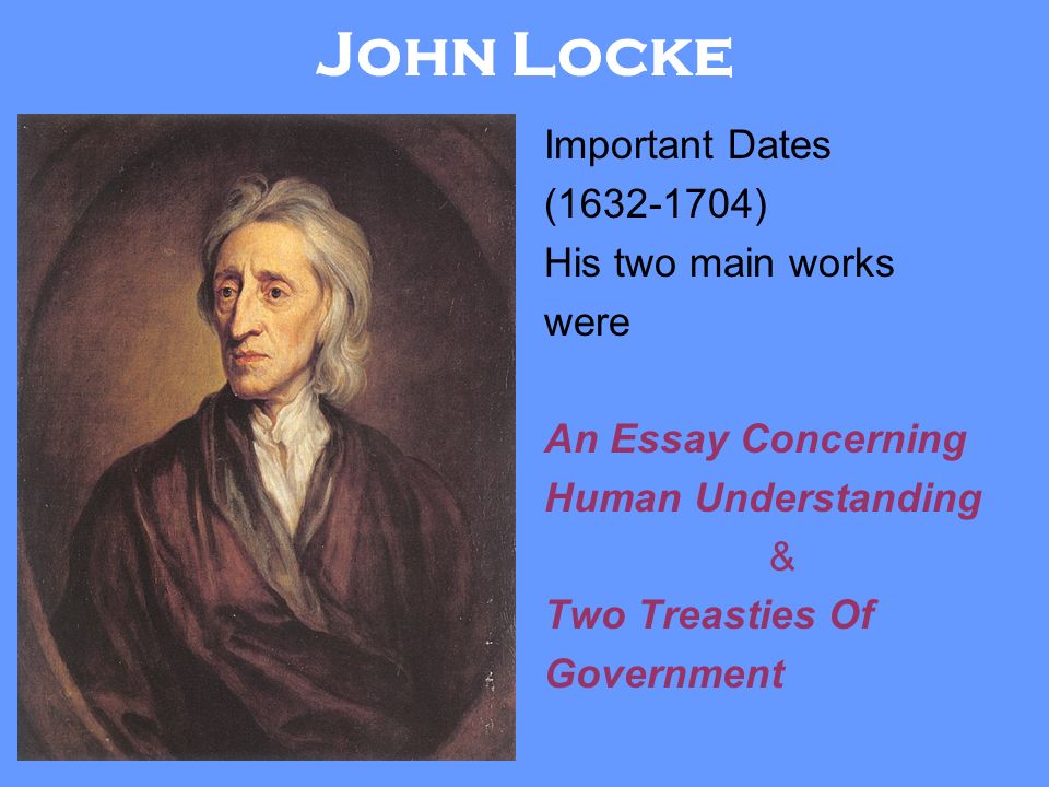 John Locke Essays