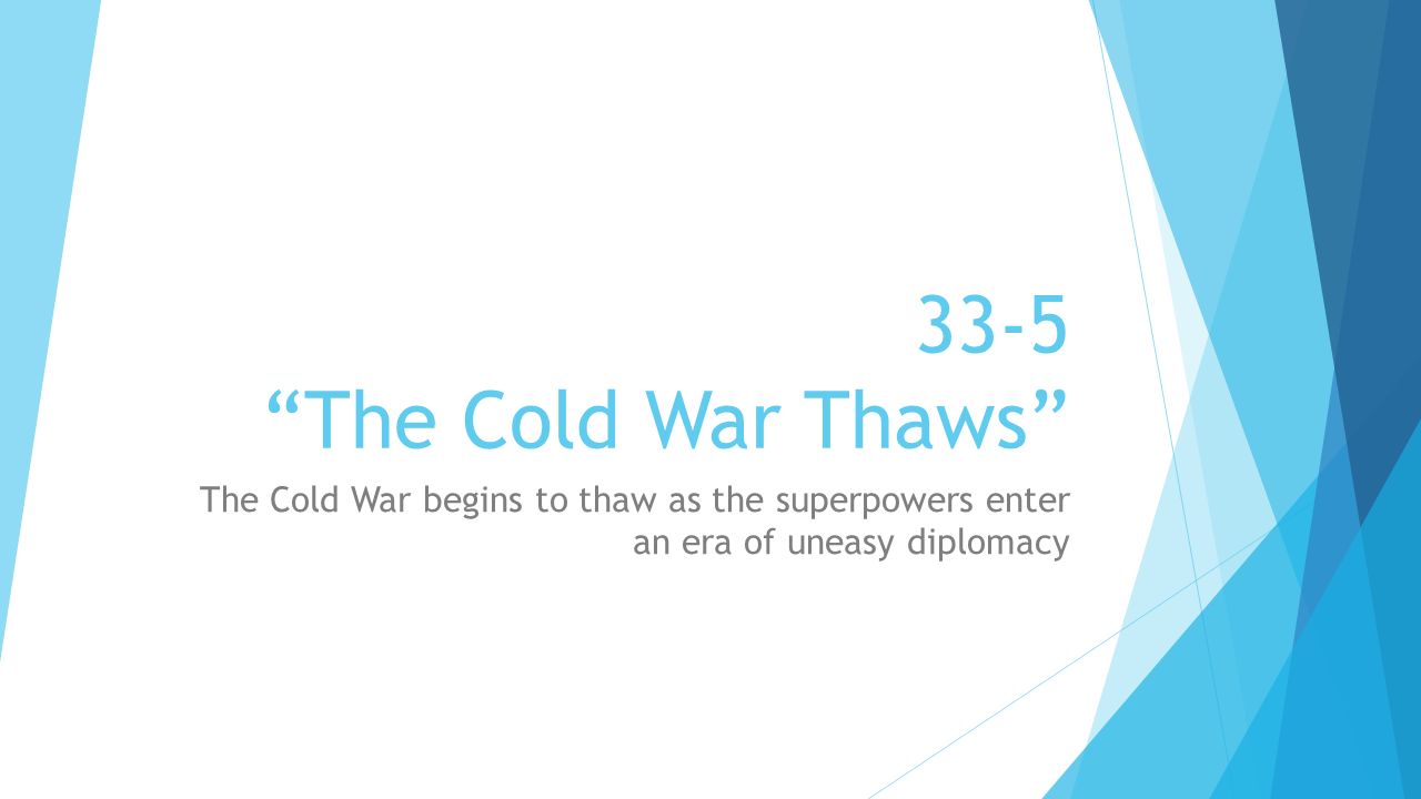 the cold war and us diplomacy the cold war and us diplomacy