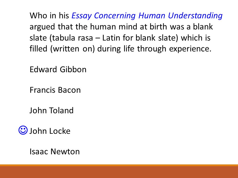 Essay Concerning Human Understanding Quotes