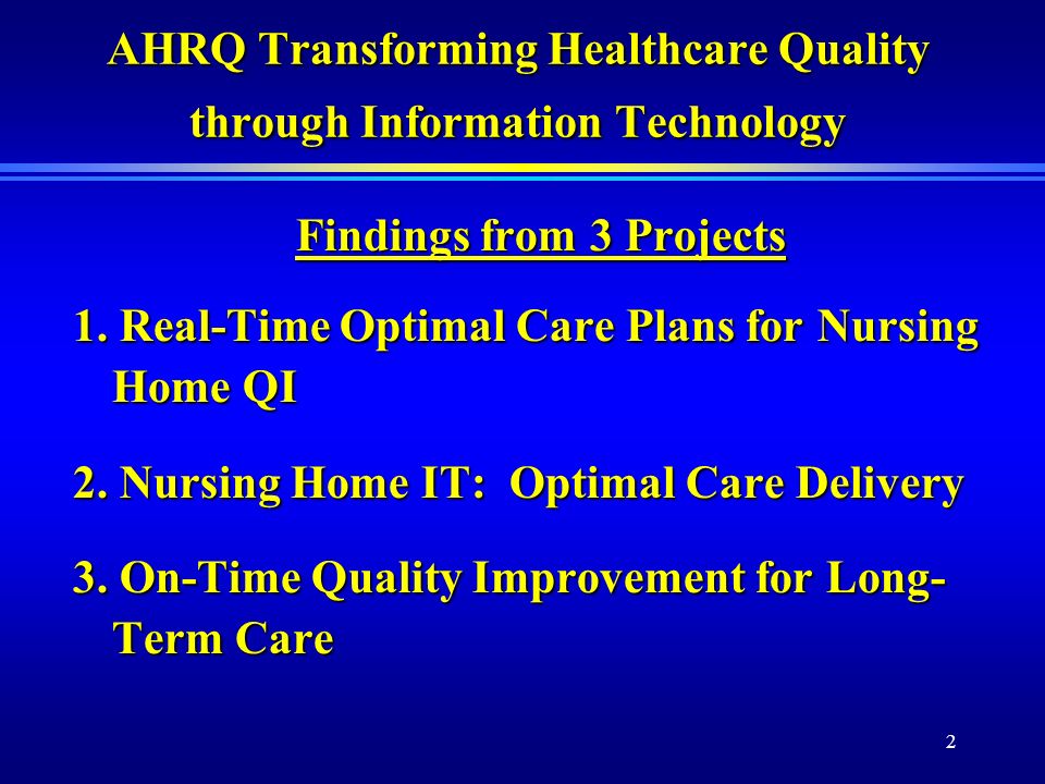 quality improvement projects quality improvement projects