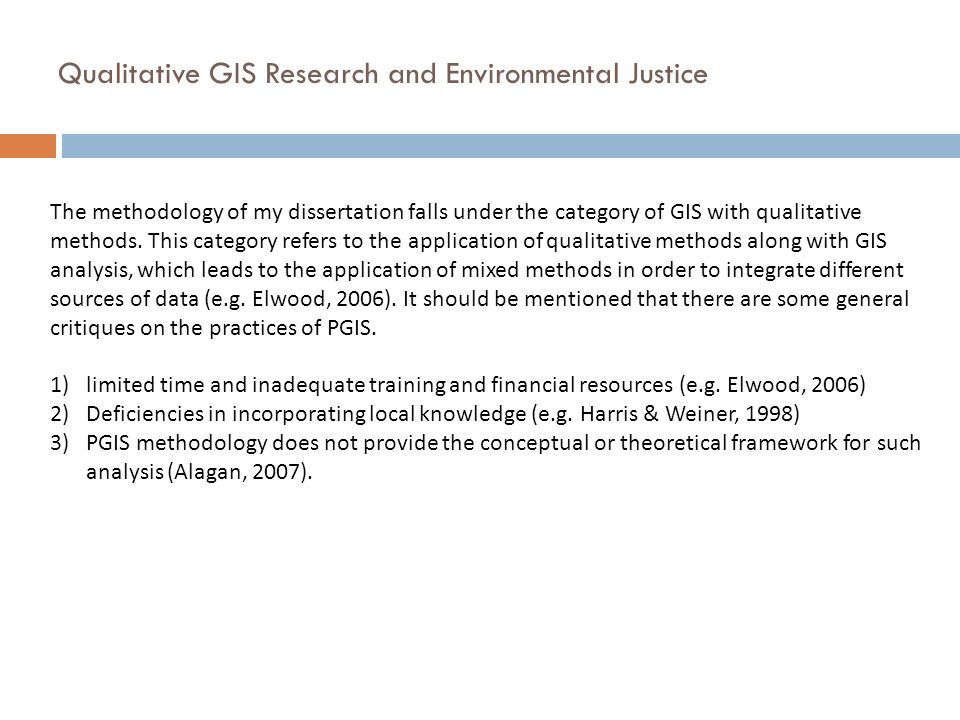 Gis research proposal topics