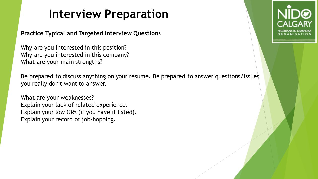 targeted interview