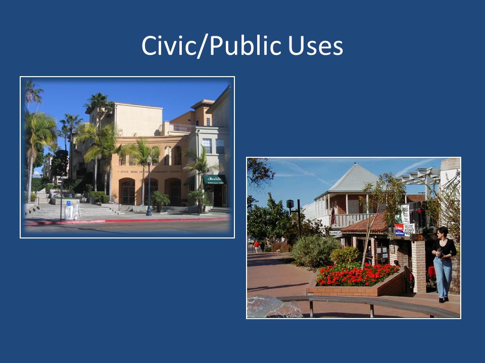 Civic/Public Uses