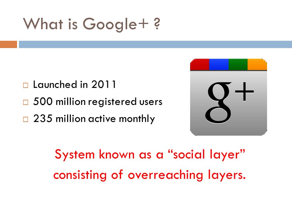 What is Google+ .