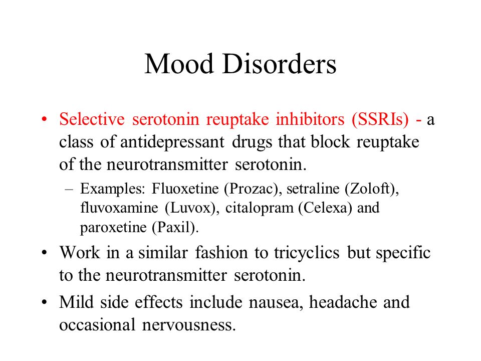 Headaches And Prozac