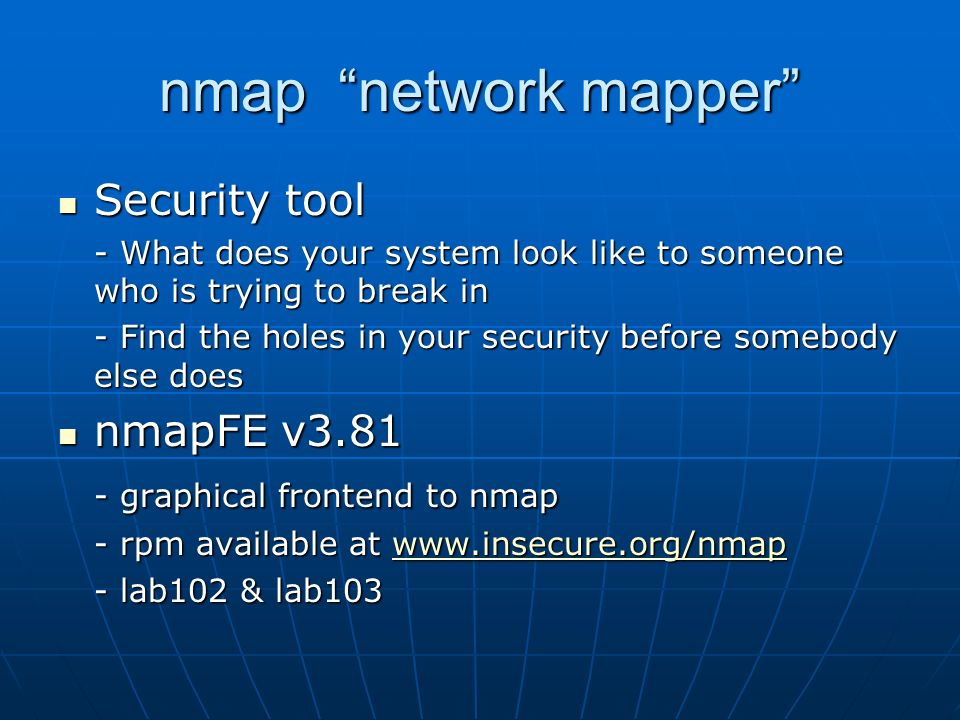 hacking nmap