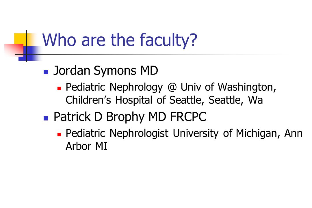 Who are the faculty.