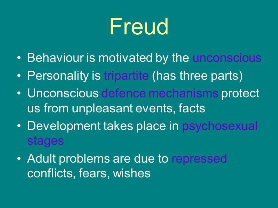 Psychodynamic Psychologists SIGMUND FREUD (little Siggy!) Born in Vienna Trained as a doctor Founded the psychodynamic approach Invented psychoanalysis