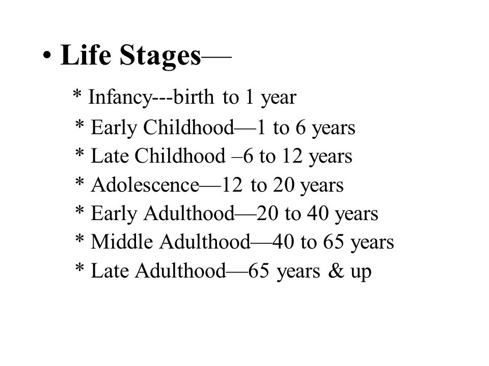 human growth and development