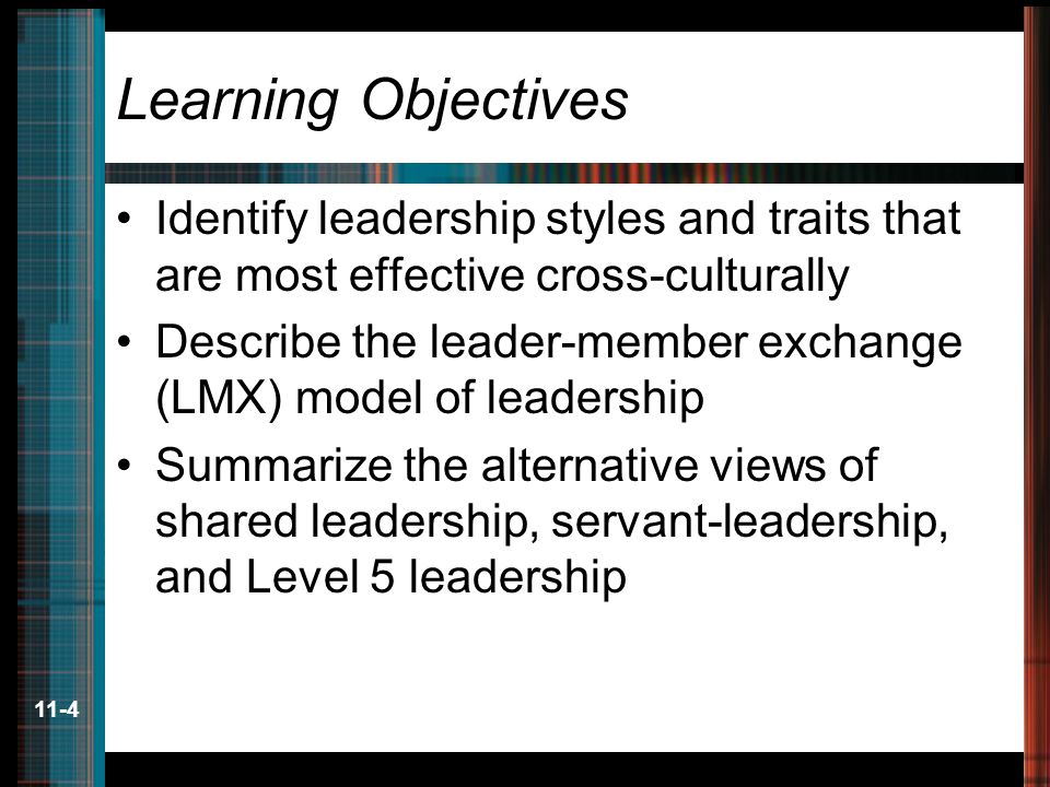 describe a leader