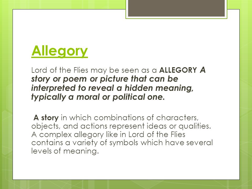 Lord Of The Flies Thesis Statement