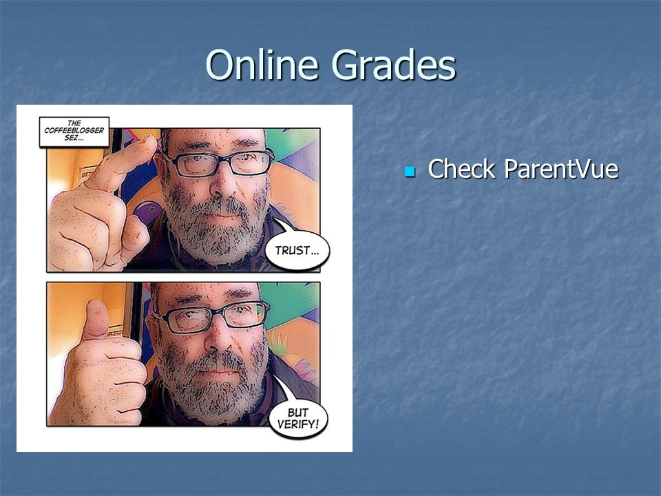 Online Grades Check ParentVue Check ParentVue