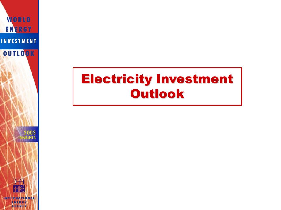 Electricity Investment Outlook