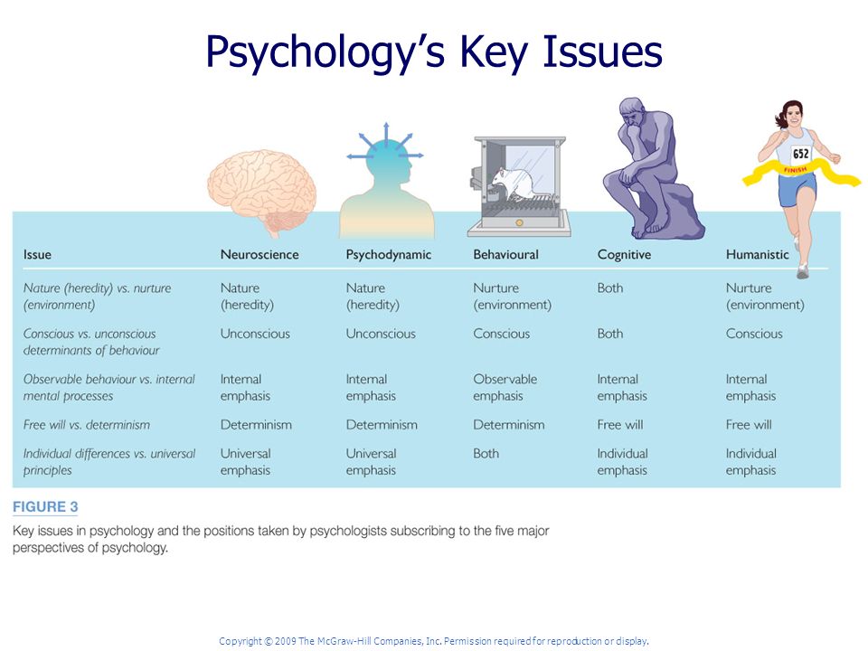 Psychology’s Key Issues Copyright © 2009 The McGraw-Hill Companies, Inc.