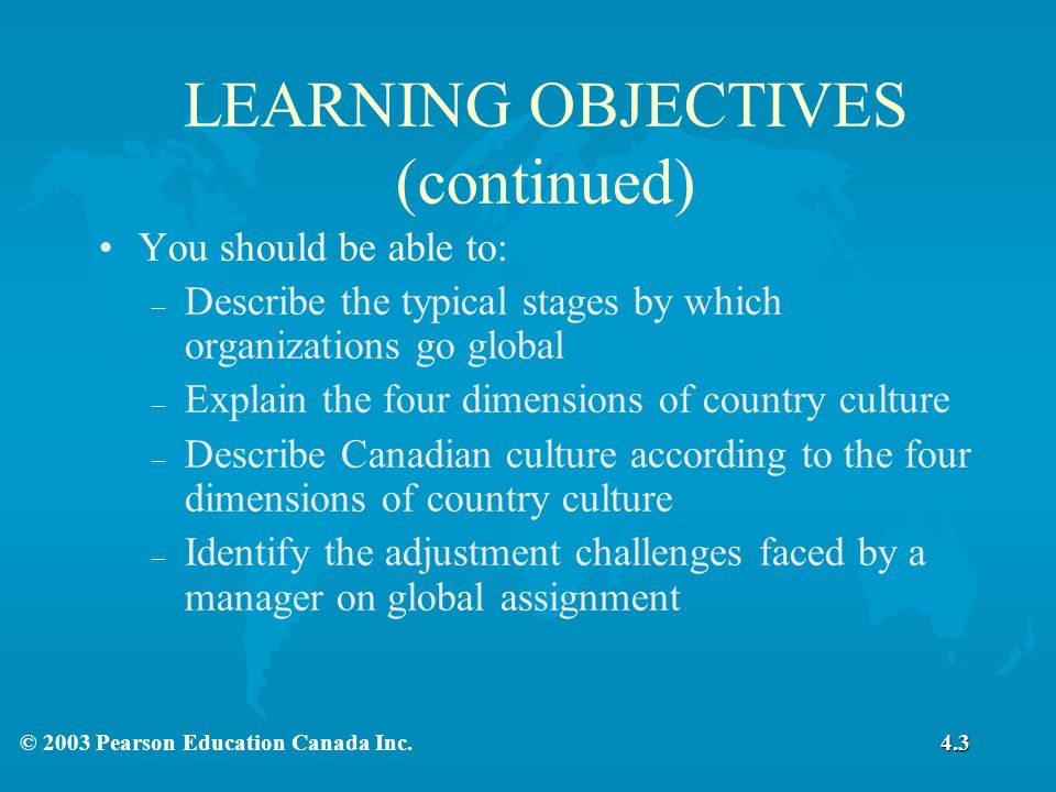 © 2003 Pearson Education Canada Inc.