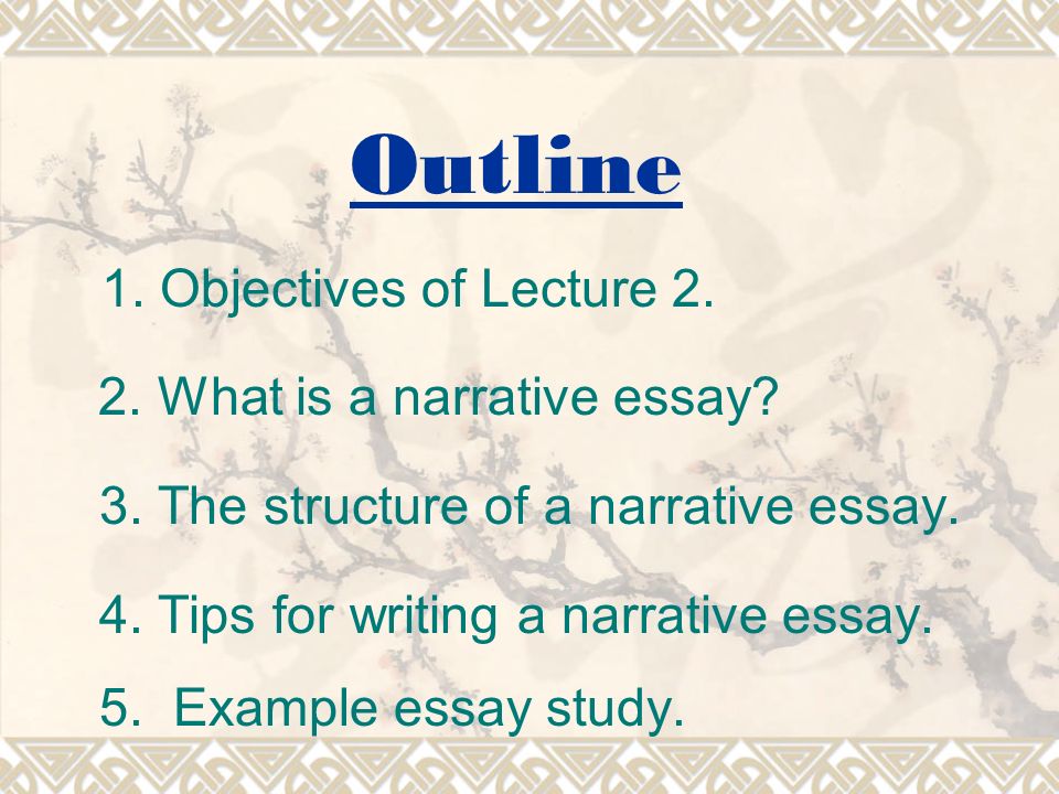 how to write narrative essay example
