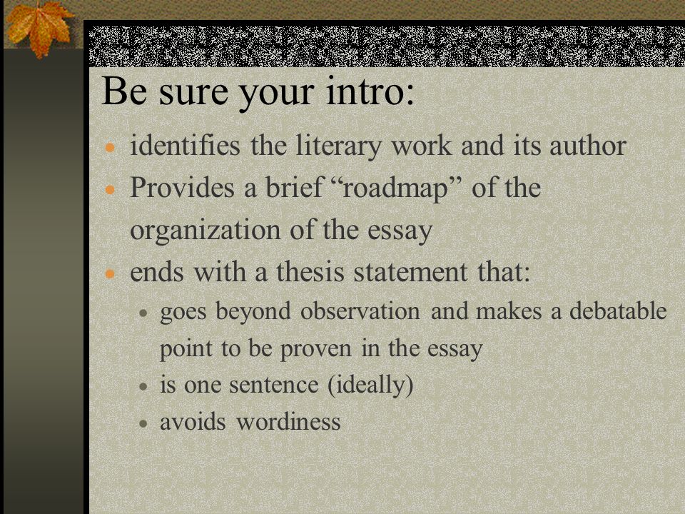 hemingway thesis statement hemingway thesis statement