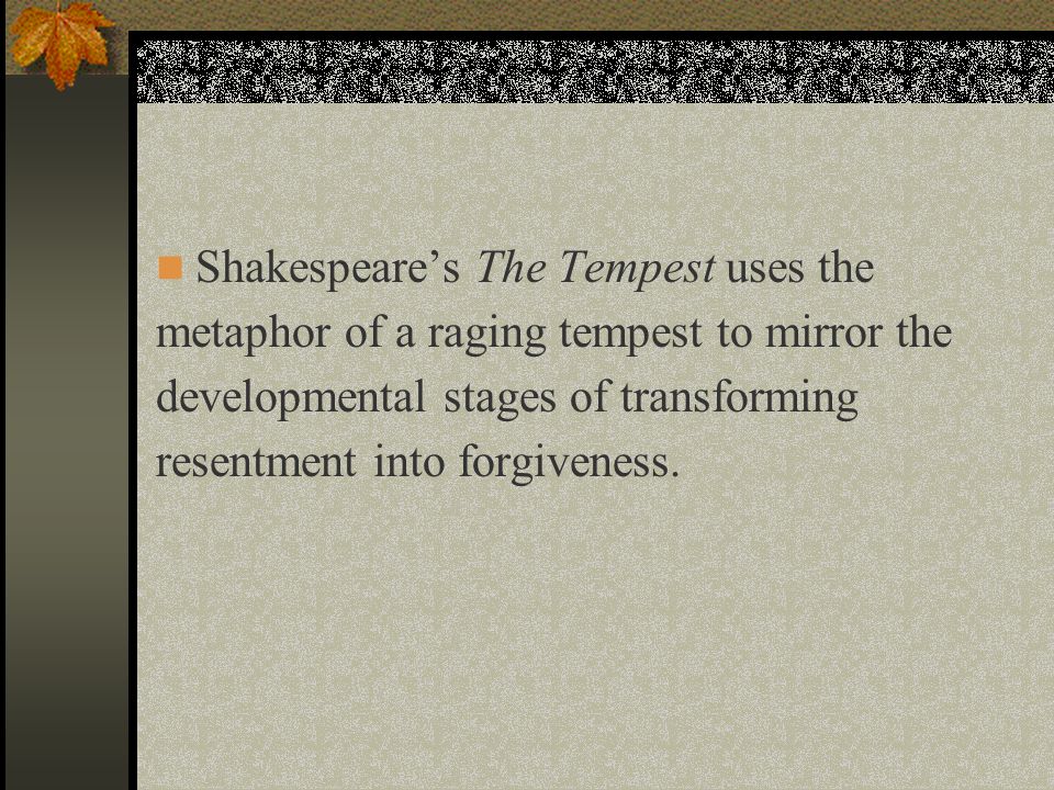the tempest raging waters essay Like the storm in king lear, the tempest that opens our play is full of symbolic meaning when prospero uses magic to whip up a storm that shipwrecks the king of naples on the island, the tempest. the tempest raging waters essay Like the storm in king lear, the tempest that opens our play is full of symbolic meaning when prospero uses magic to whip up a storm that shipwrecks the king of naples on the island, the tempest.