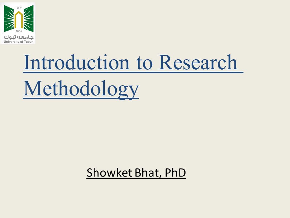 Phd Thesis Introduction