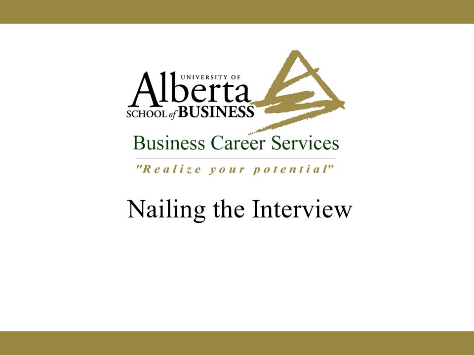 nailing the interview tutorial outcomes how to prepare for an sar interview